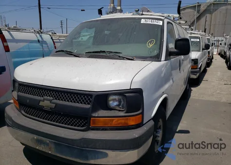 2014 Chevrolet Express G2500 from USA, damaged, VIN 1GCWGFCB1E1119313